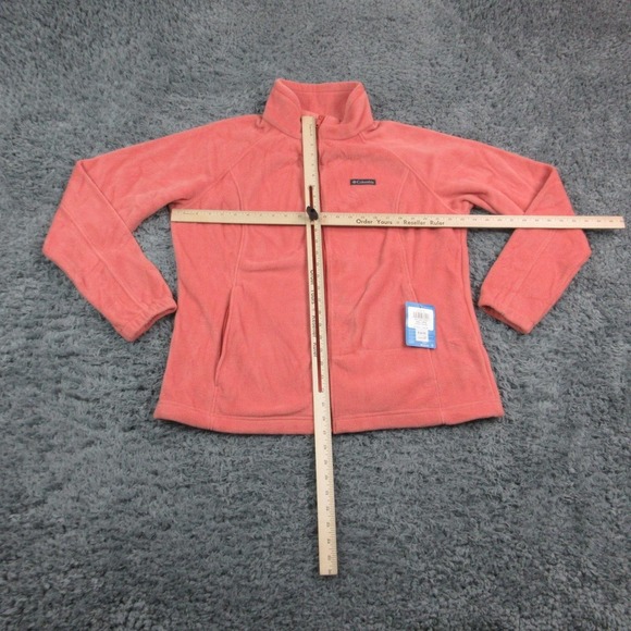 Columbia Jacket Womens XXL Pink Fleece Full Zip Sawyer Rapids 2.0 NWT - Picture 2 of 13
